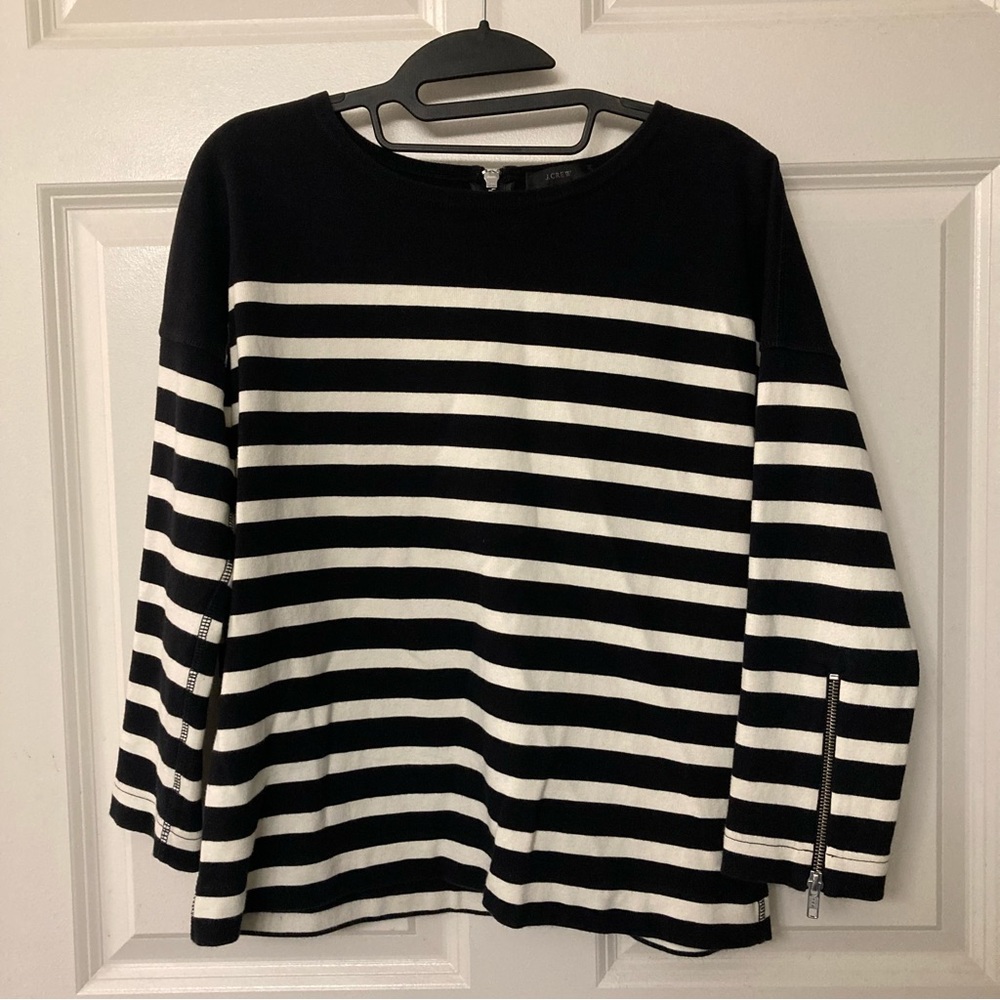 EUC J. Crew Striped Top - S